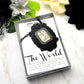 THE WORLD Tarot Necklace