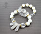 QUARTZ CRYSTALS Bracelet Stack 2 pack