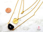 Geode Glam Customizable 3 Piece Layering Necklace