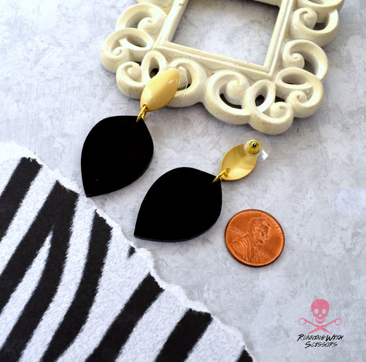 SALE THRIVE DANGLES  Post Earrings in Laser Cut Acrylic