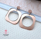 SALE- ALLURE HOOPS - Dangle Laser Cut Acrylic Earrings