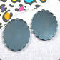 Gunmetal MIRROR CAMEOS 30x40 mm Frame Settings Laser Cut Acrylic
